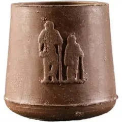 Brazos Walking Stick or Cane Large Rubber Tip, 1-1/16 Inch