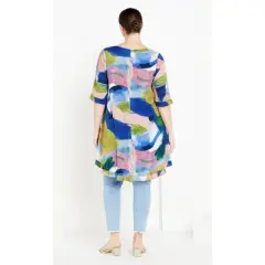 Women's Plus Size Hayat Print Top - multi | ZIM & ZOE