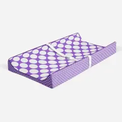 Bacati - MixNMatch Purple Large Dots Changing Pad Cover