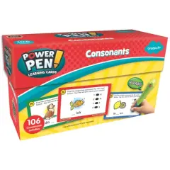 Teacher Created Resources Power Pen Learning Cards: Consonants