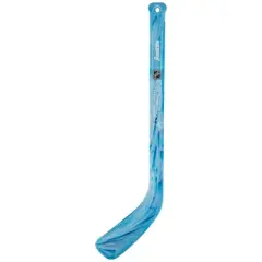NHL Mini Hockey Goal Stick & Ball Toy Hockey Set - 4pc Light Blue Swirl/Dark Blue Swirl