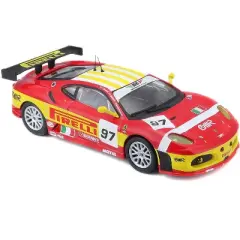 Ferrari F430 GTC #97 F. Babini - M. Malucelli - P. Ruberti 24 Hours of Le Mans (2008) 1/43 Diecast Model Car by Bburago