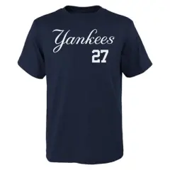 MLB New York Yankees Boys' Giancarlo Stanton T-Shirt