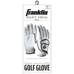 Franklin Sports Select Series Adult Pro Glove Right Hand Pearl/Black - XXL