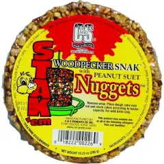 C&S Stak'Em Woodpecker Snak W/Suet Nuggets