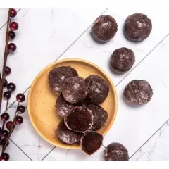 Katz Gluten Free Glazed Chocolate Donut Holes - 6 Pack