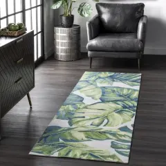 nuLOOM Lisa Floral Indoor/Outdoor Area Rug