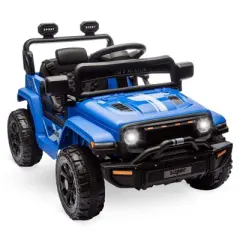 Ride On Truck for Kids, 12V Battery Powered Toy Car with Remote Control, LED Headlight and Music, 25W Toddler Electric Vehicles for Girls Boys 2-6