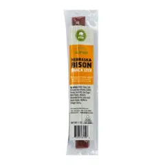 Nebraska Bison 1 oz Bison Jalapeno Meat Stick - Pack of 12
