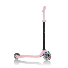 Globber Go Up 4 in 1 Lights Scooter - Pastel Pink