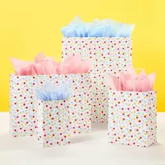 White Dots Jumbo Gift Bag - Spritz&trade;