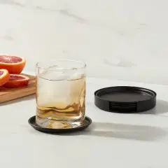 4pk Metal Coasters with Stand - Threshold&trade;