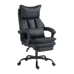 155&deg; Reclining Office Chair Ergonomic Gaming Chair with Footrest