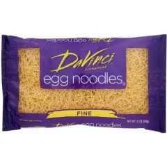 Davinci Fine Egg Noodle - 12 pack, 12 oz