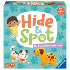 Ravensburger Hide & Spot Board Game: Creative Thinking, 15-Minute Play, Includes Cards and Wooden Pieces