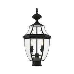 Livex Lighting Monterey 2 - Light Lantern in  Black