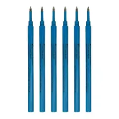 Monteverde Rollerball Pen Refill Fine Point Blue Ink 6 Pack (G223BU)
