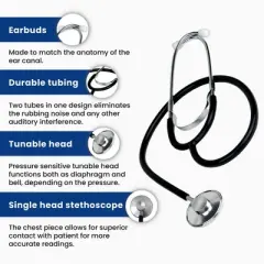 Lightweight Single Head Stethoscope