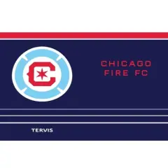 MLS Chicago Fire 30oz MVP Stripe Stainless Steel Tumbler