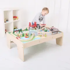 Bigjigs City Train Set and Table