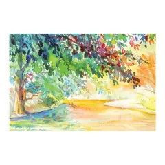 UCreate Watercolor Paper, White, 140 lb., 12" x 18", 50 Sheets