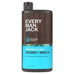 Every Man Jack Body Wash - Coconut + Vanilla - 16.9 fl oz