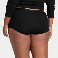 Women's Cotton Stretch Boy Shorts Underwear - Auden&trade;