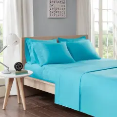 Microfiber Sheet Set with Side Storage Pockets