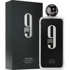 Afnan 9 PM Eau De Parfum for Men 5 Oz Long Lasting Woody Fruity Fragrance Spray