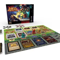 Brotherwise Games Super Boss Monster Board Game: Creative Strategy & War Game, 1-4 Players, 30-Minute Playtime