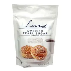 Baking Essentials Pack: Lars Own Belgian Pearl & Swedish Pearl Sugars and Dan Sukker Swedish Baking Syrups Light & Dark w Mini Wire Whisk (5-pc set)