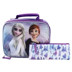 Frozen 16 inch Backpack 4-piece Set with lunch box for girls