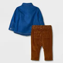 Baby Boys' Denim Top & Bottom Set - Cat & Jack&trade;