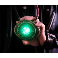 SalesOne LLC Marvel Doctor Strange Eye of Agamotto 1:1 Scale Light-Up Prop Replica Necklace