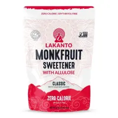 Lankato Classic Monkfruit and Allulose Sweetener White Sugar Replacement