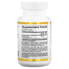 California Gold Nutrition Rhodiola Extract, 500 mg, 60 Veggie Capsules