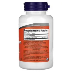 NOW Foods L-Tryptophan, Double Strength, 1,000 mg, 60 Tablets