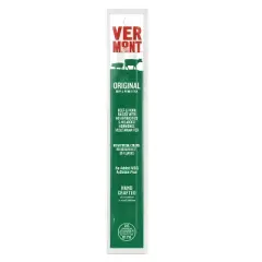 Snack Sticks by Vermont Smoke & Cure &ndash; Original Flavor &ndash; Beef & Pork &ndash; Healthy Meat Protein &ndash; 1oz Jerky Stick &ndash; 24 count carton
