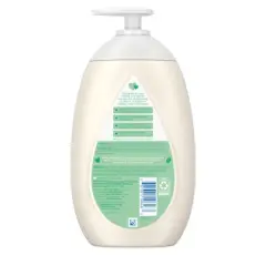 Johnson's Skin Nourish Moisturizing Baby Body Lotion, Aloe Scent & Vitamin E, Gentle & Lightweight -16.9 fl oz