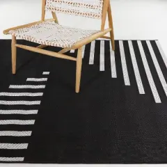 Geo Grace Indoor/Outdoor Rug - Black/White - Project 62&trade;
