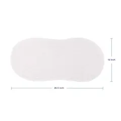 Ubbi Quilted Reusable Changing Pad Liner Covers - White