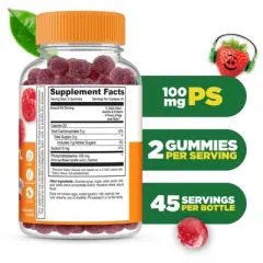 Lifeable - Phosphatidyl Serine (PS) - Kids - 90 Gummies
