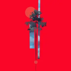 Women's Design By Humans Abstract Nature By airiestudio Racerback Tank Top