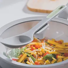 BergHOFF Balance 11Pc Nonstick Ceramic Cookware Set With Glass Lid, Recycled Aluminum