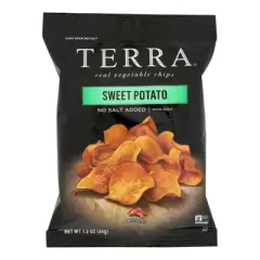 Terra Sweet Potato Vegetable Chips - Case of 24/1.2 oz