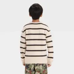 Boys' Fleece Striped Sweatshirt - Cat & Jack&trade;