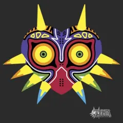 Men's Nintendo Legend of Zelda Majora's Mask Design T-Shirt