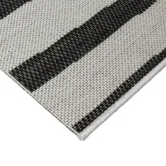 5'x7' Mod Directional Lines Outdoor Rug Black - Project 62&trade;