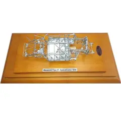 1960 Maserati Tipo 61 Birdcage Spaceframe 1/18 Diecast Model by CMC