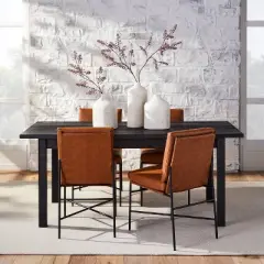 Wood Dining Table Black - Hearth & Hand&trade; with Magnolia